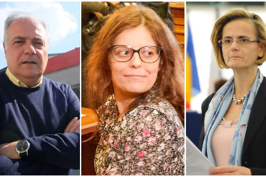 Roberto Salis, Ilaria Salis e Eniko Gyori