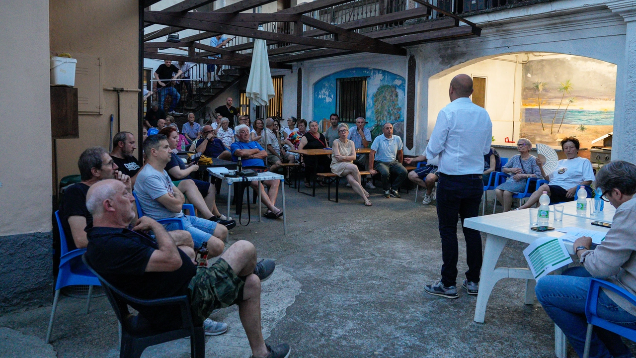 L’incontro alla frazione Triulza