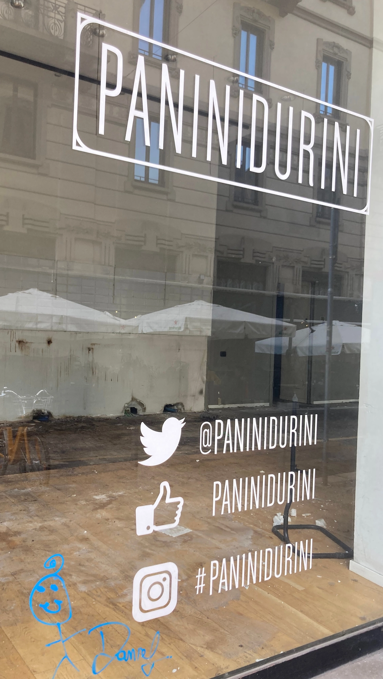 'Panini Durini' ormai vuoto