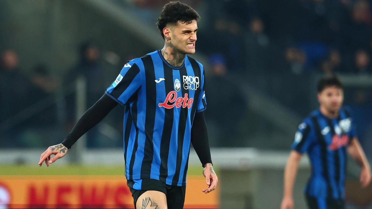 Gianluca Scamacca dell'Atalanta