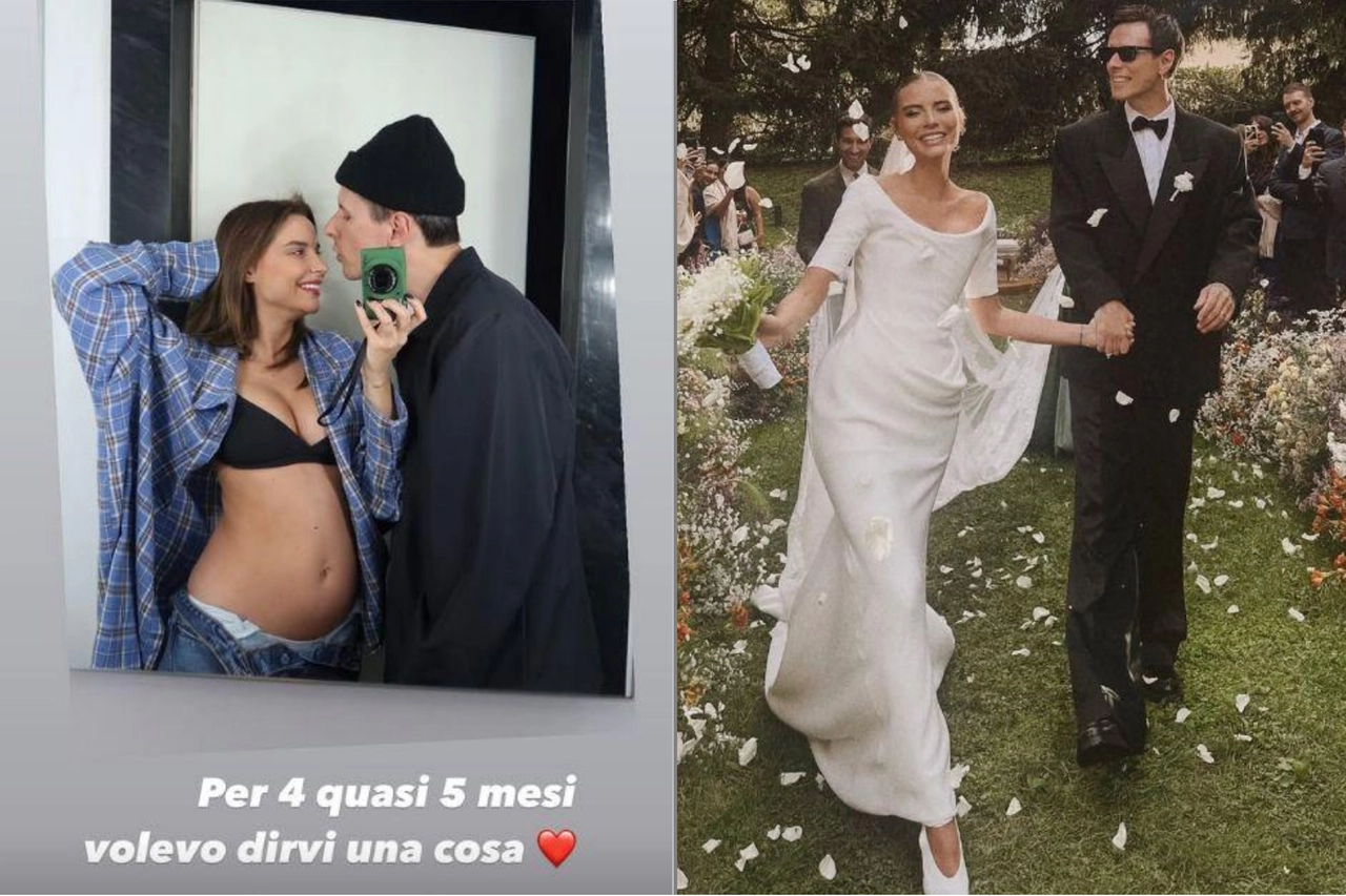 Veronica Ferraro e Davide Simonetta annunciano di aspettare un figlio (Foto Instagram)