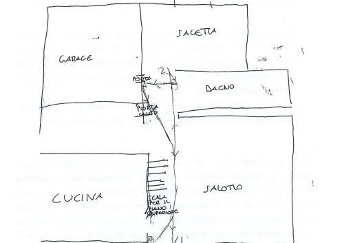 La villetta di Garlasco, il delitto di Chiara Poggi: il disegno autografo di Alberto Stasi