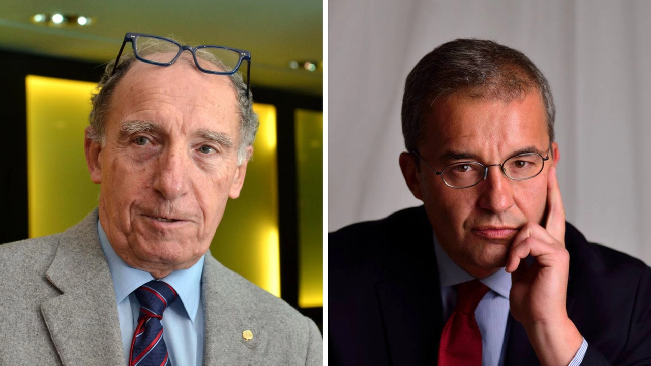 Paolo Pillitteri e, a destra, il figlio Stefano Paolo Pillitteri e, a destra, il figlio Stefano