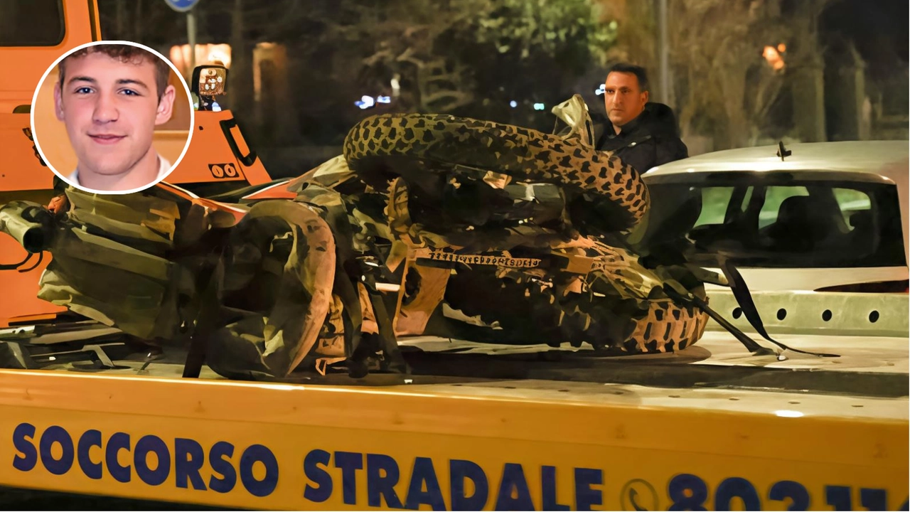 Il 20enne Pietro Cadei morto dopo l'incidente in moto