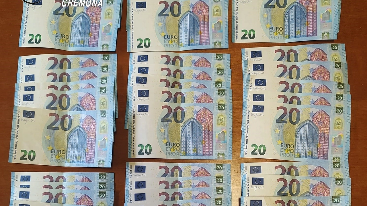 Le banconote sequestrate