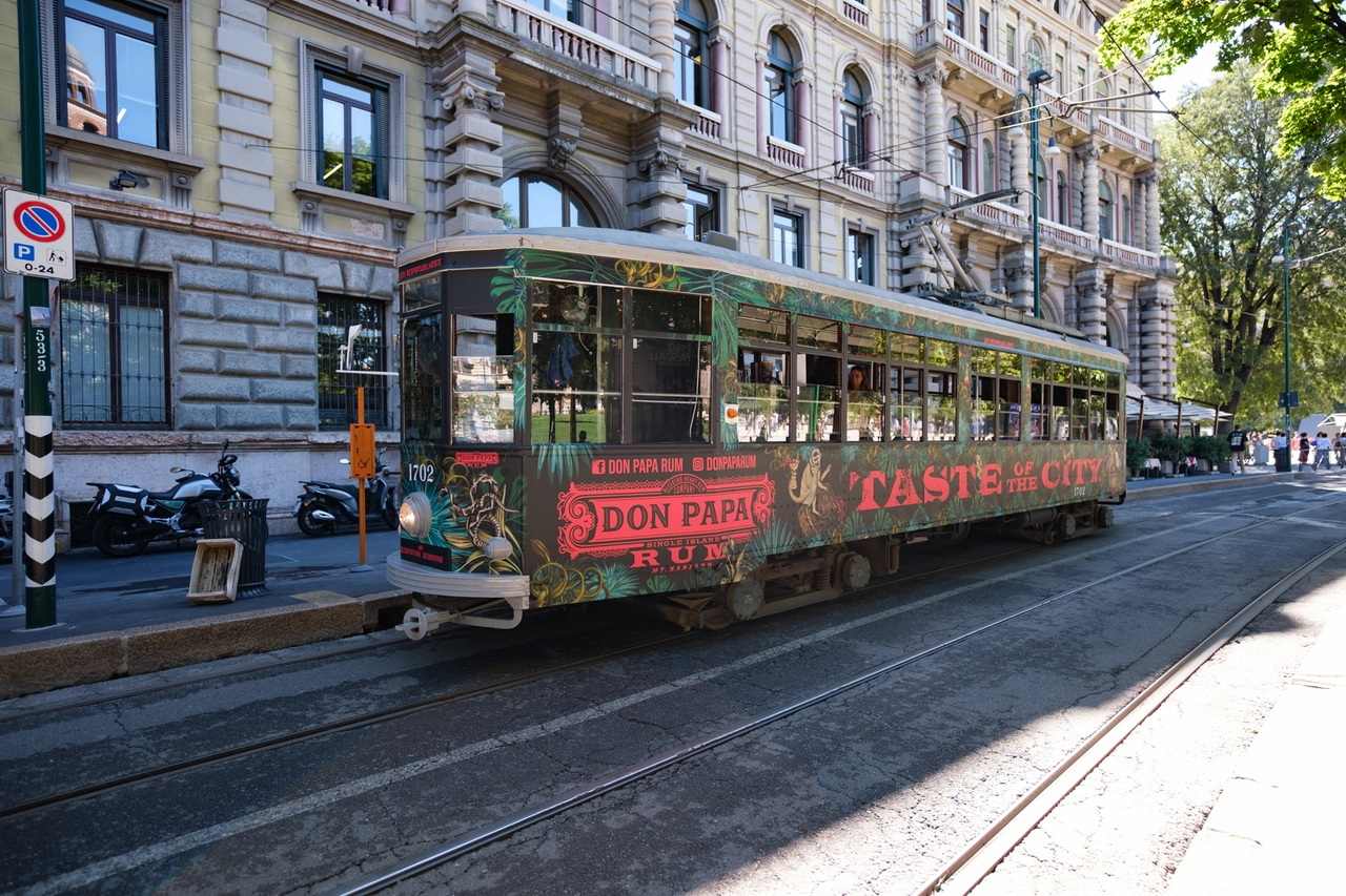 Tram griffato Don Papa Rum