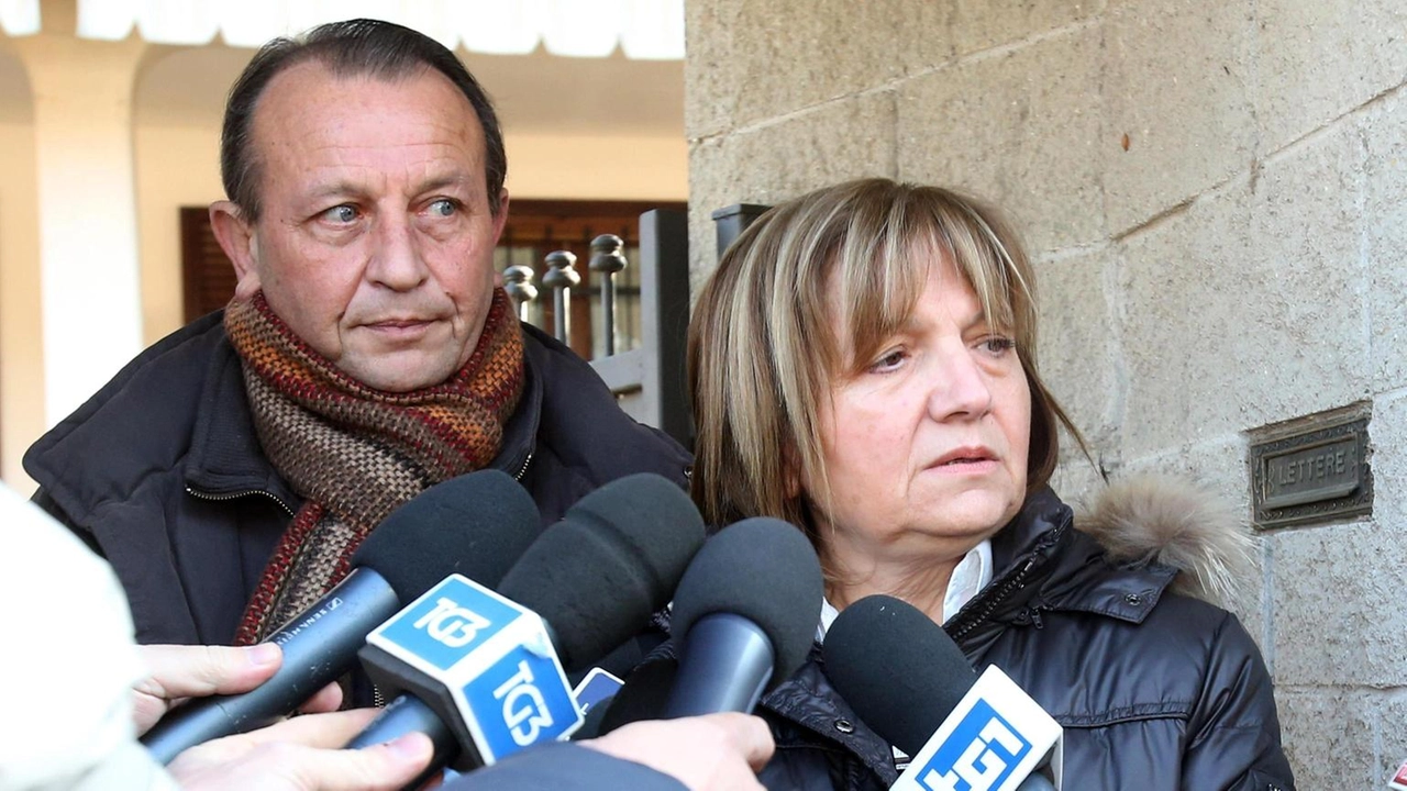 Rita Preda e Giuseppe Poggi, genitori di Marco e Chiara Poggi