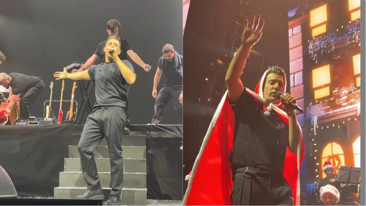 Francesco Gabbani al Forum di Milano (Instagram @francescogabbani) Francesco Gabbani al Forum di Milano (Instagram @francescogabbani)