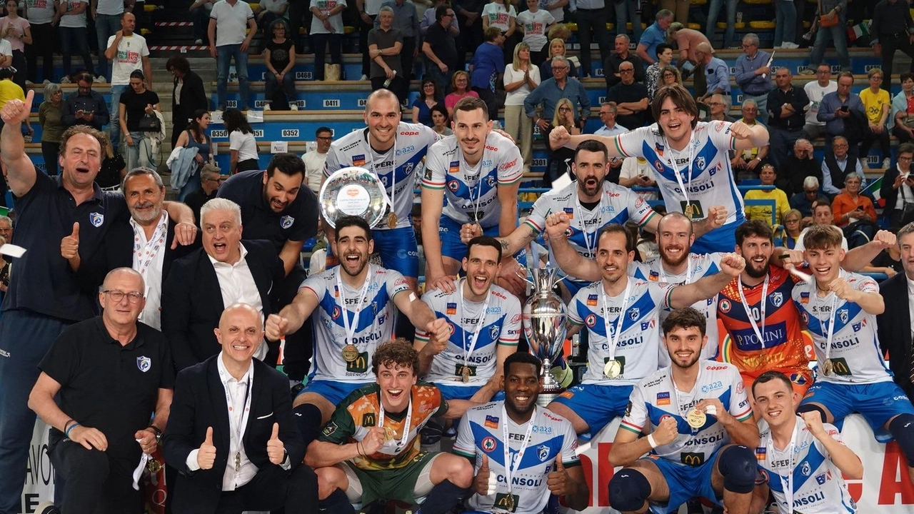 L’Atlantide Brescia vincitrice della Coppa Italia di pallavolo Serie A2 L’Atlantide Brescia vincitrice della Coppa Italia di pallavolo Serie A2