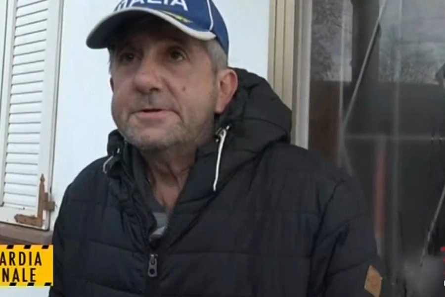 Andrea Tosi, il giardiniere di Porto Tolle che risulta essere l’ultima persona ad aver visto viva la rocker erbese