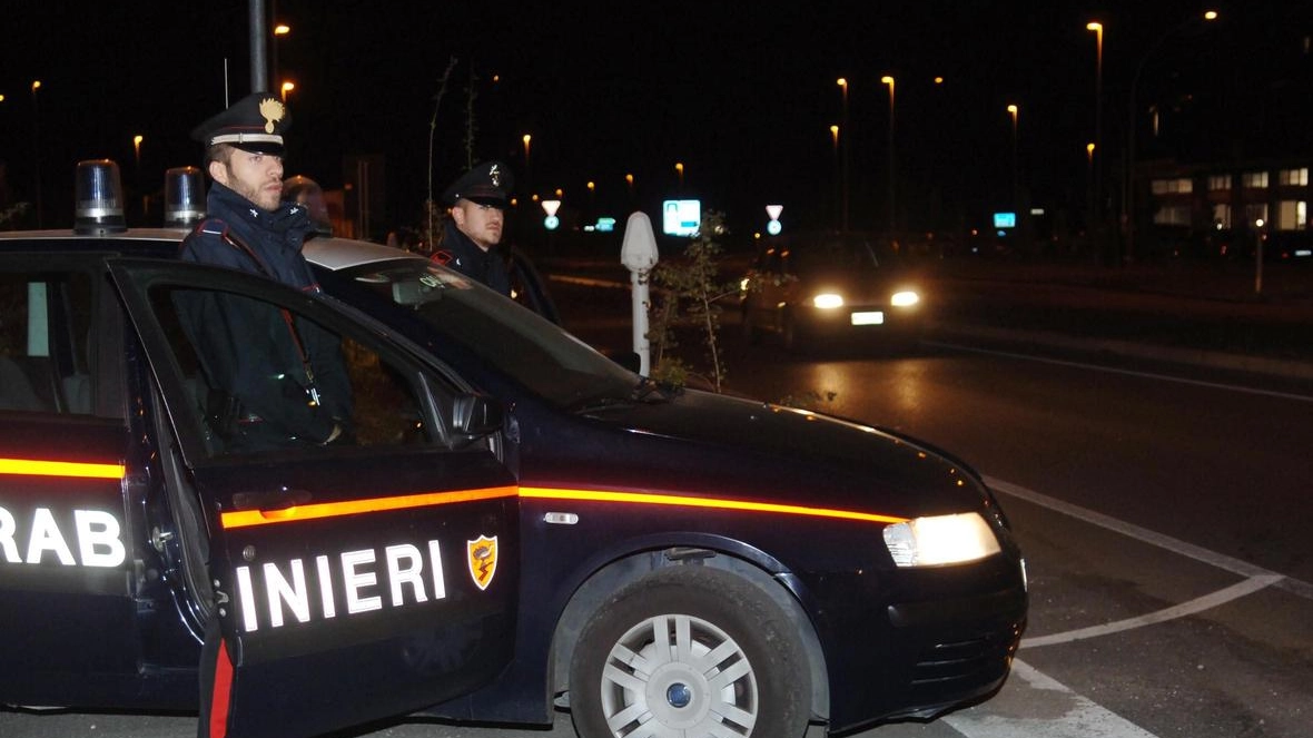 Provvidenziale l'intevrento dei carabinieri Provvidenziale l'intevrento dei carabinieri