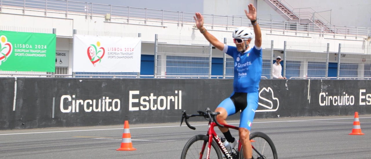 Ermanno Manenti ai Campionati mondiali di ciclismo per trapiantati e dializzati