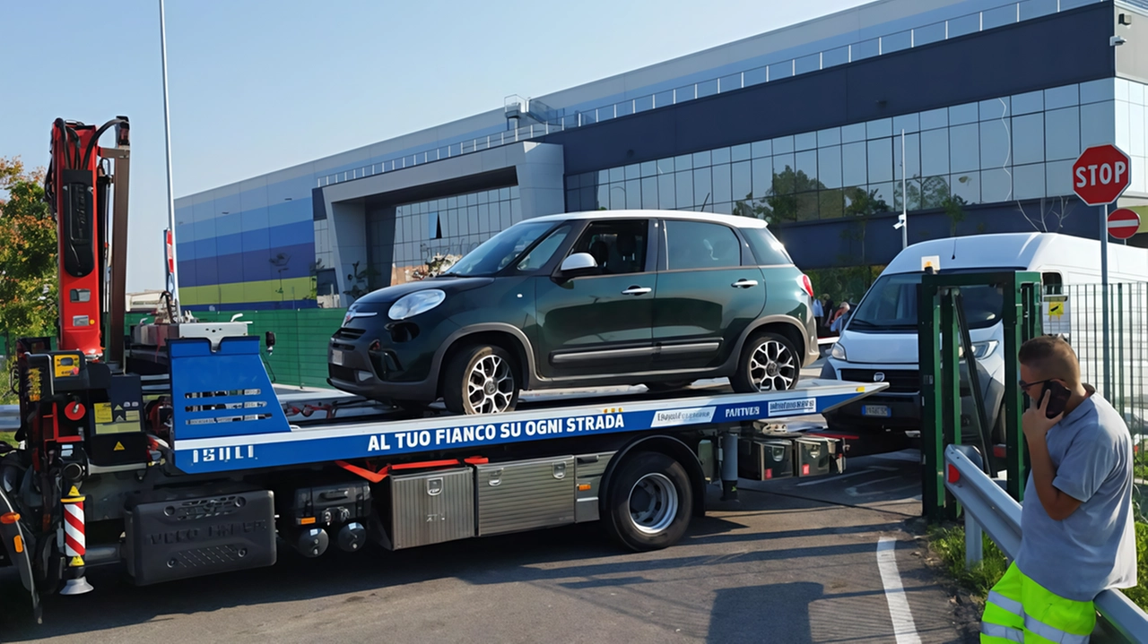 La rimozione di automobili e camioncini utilizzati dalla gang di professionisti La rimozione di automobili e camioncini utilizzati dalla gang di professionisti
