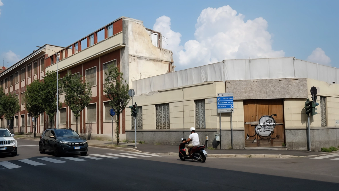 La parte pericolante dell’ex complesso industriale è stata demolita Allo studio c’è un progetto residenziale La parte pericolante dell’ex complesso industriale è stata demolita Allo studio c’è un progetto residenziale