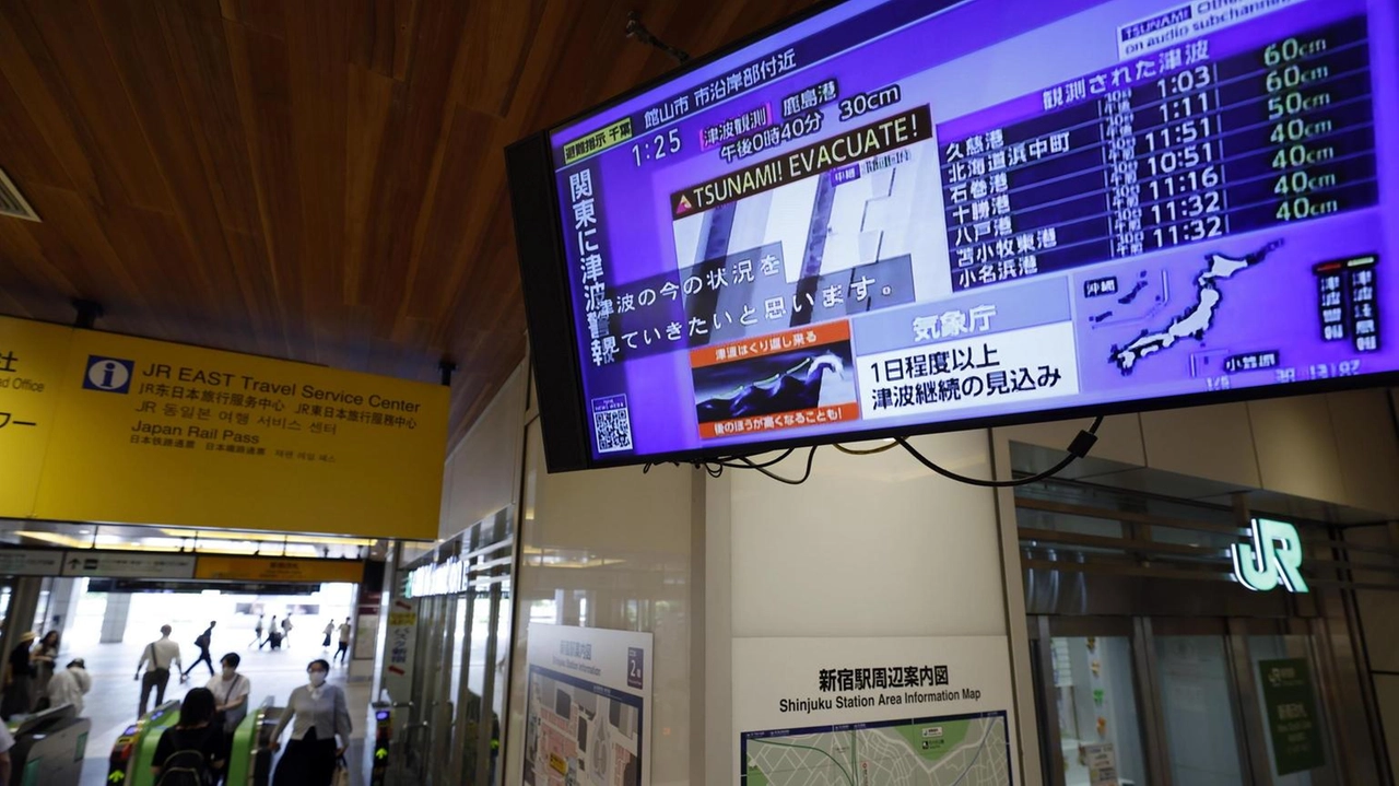 riporta l'emittente tv pubblica NHK
