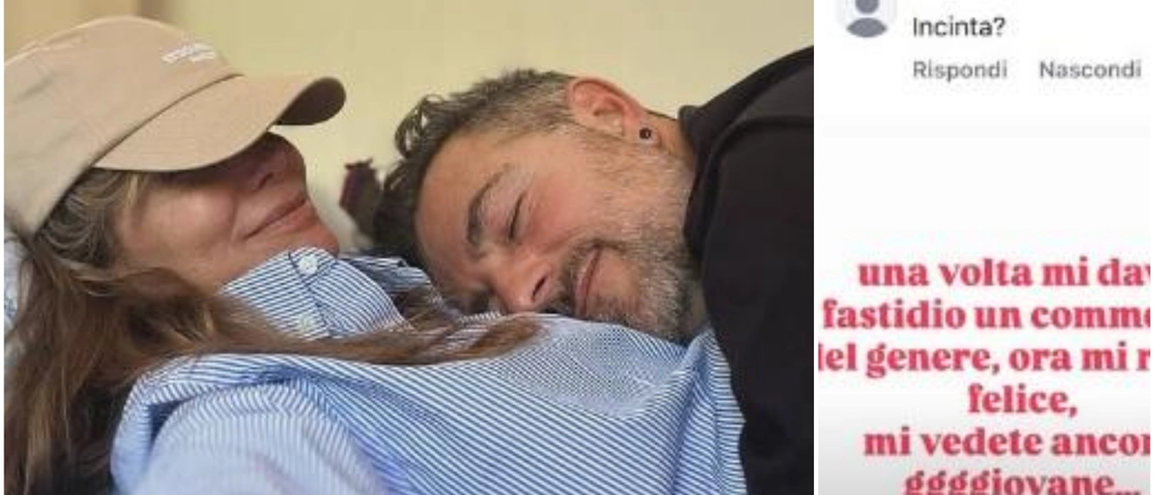 Filippa Lagerback e la foto romantica con Daniele Bossari per “la sorpresa più bella”. La risposta (ironica) al follower “invadente”