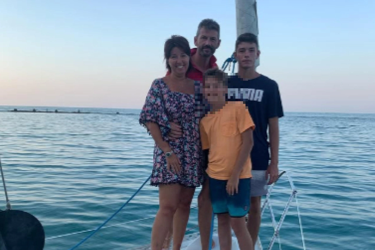 Una foto tratta da Instagram della famiglia, in un momento felice durante una vacanza