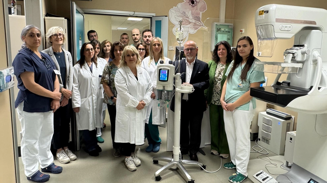 L’iniettore a doppia pompa per mezzo di contrasto donato al San Gerardo
