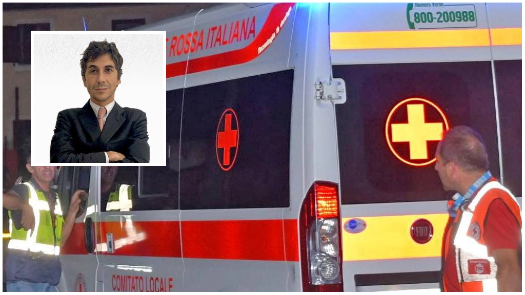 Nel riquadro, Paolo Neroni, morto in un incidente nella zona di via Lodovico il Moro Nel riquadro, Paolo Neroni, morto in un incidente nella zona di via Lodovico il Moro