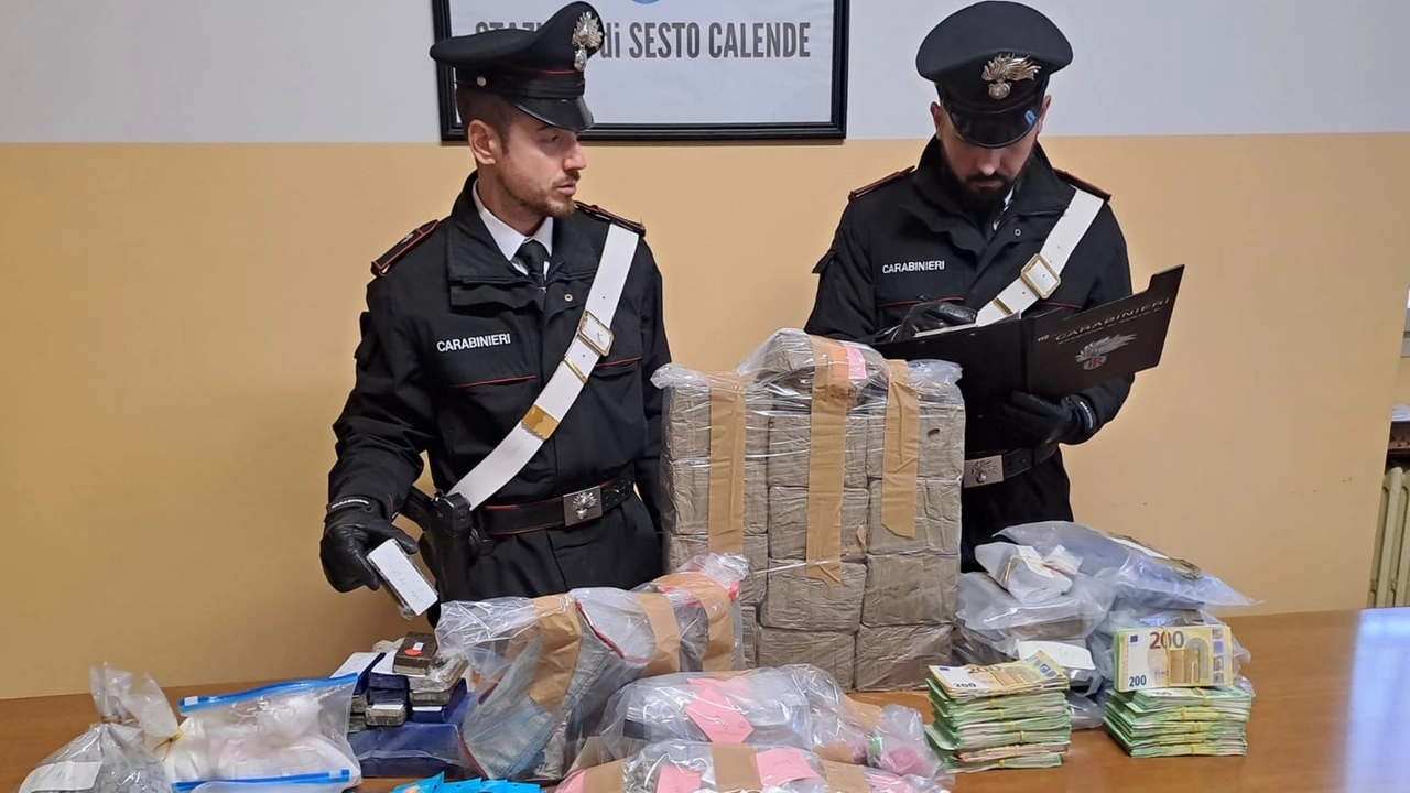 Sono stati sequestrati chili di sostenze stupefacenti