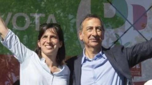 La segretaria del Pd Elly Schlein e il sindaco Giuseppe Sala a un evento dem La segretaria del Pd Elly Schlein e il sindaco Giuseppe Sala a un evento dem