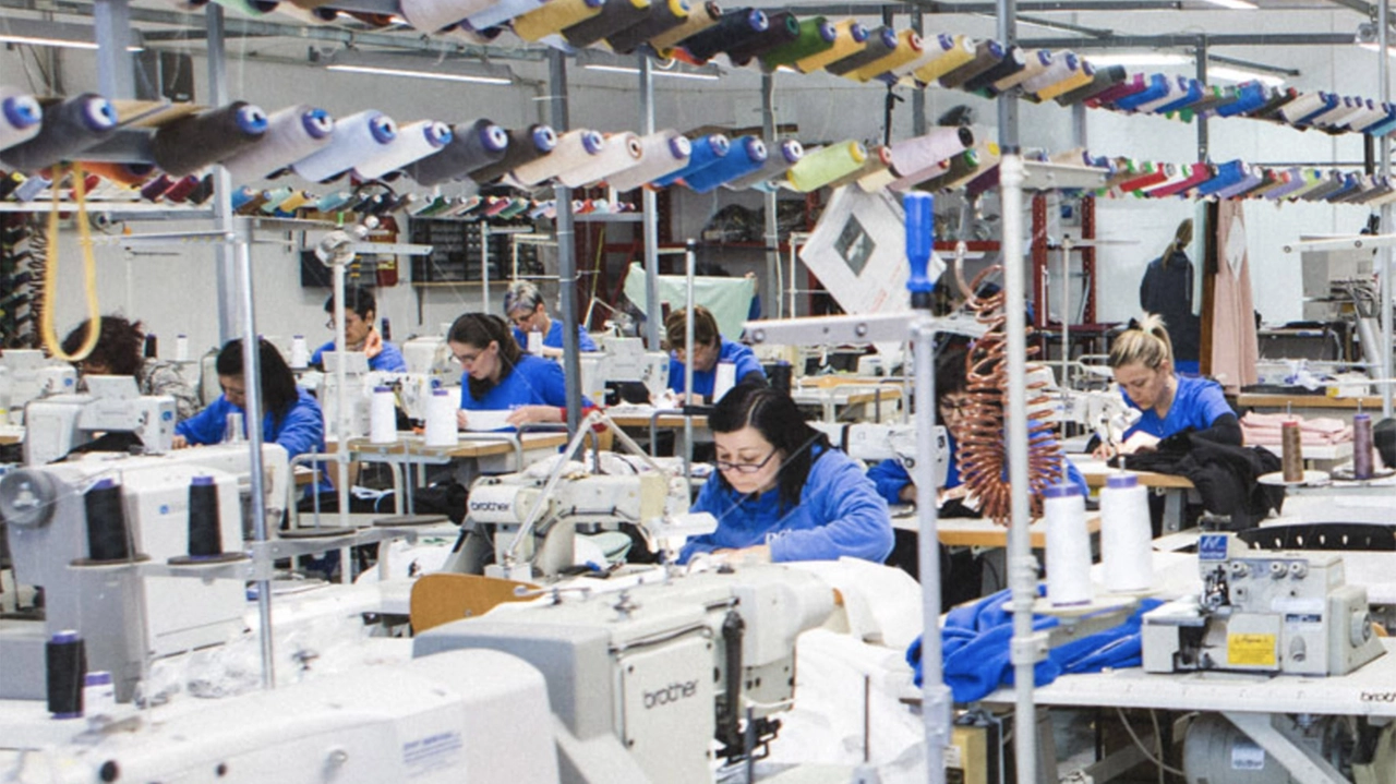 L’area produttiva della Canali L’area produttiva della Canali