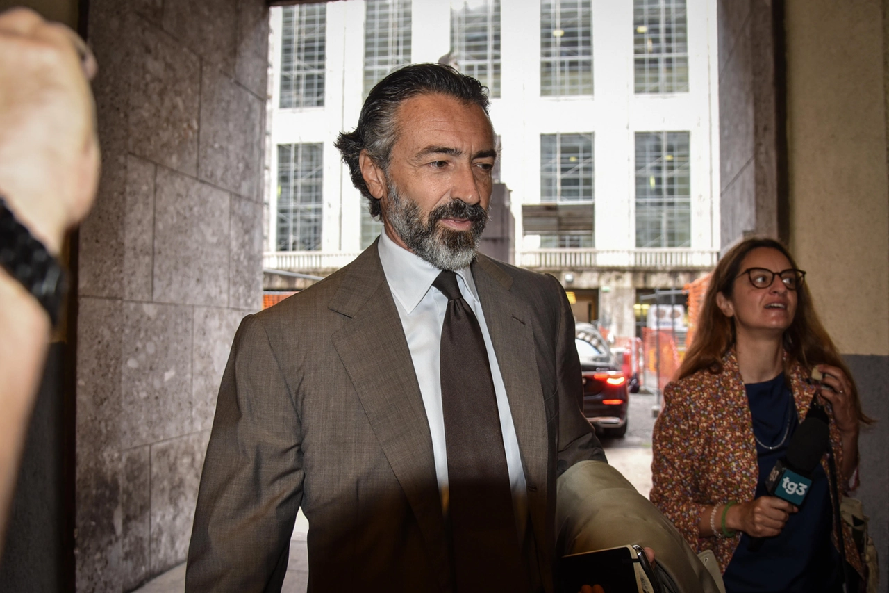 L’immobiliarista Manfredi Catella arriva al Tribunale del Riesame