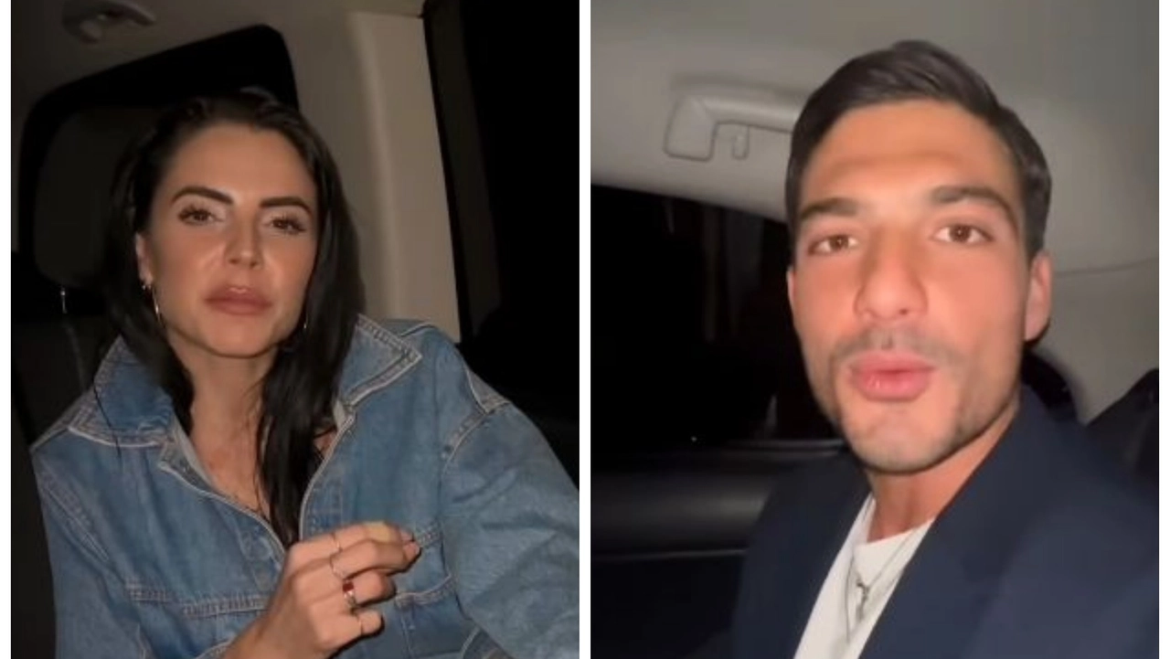 Shaila Gatta e Lorenzo Spolverato ritornano nella Casa del Grande Fratello (Frame video Grande Fratello su Instagram dei due concorrenti) Shaila Gatta e Lorenzo Spolverato ritornano nella Casa del Grande Fratello (Frame video Grande Fratello su Instagram dei due concorrenti)