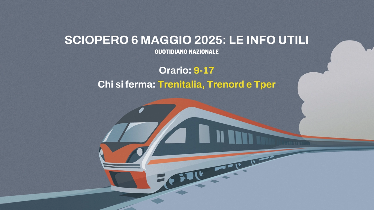 Lo sciopero dei treni del 6 maggio 2025 Lo sciopero dei treni del 6 maggio 2025