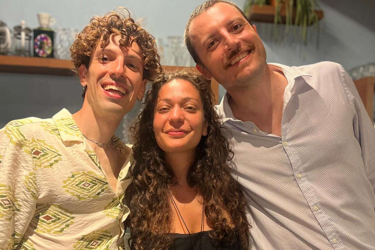 I tre responsabili del progetto. Da sinistra, Luca Visconti, Samanta Alloni e Michele Gatti