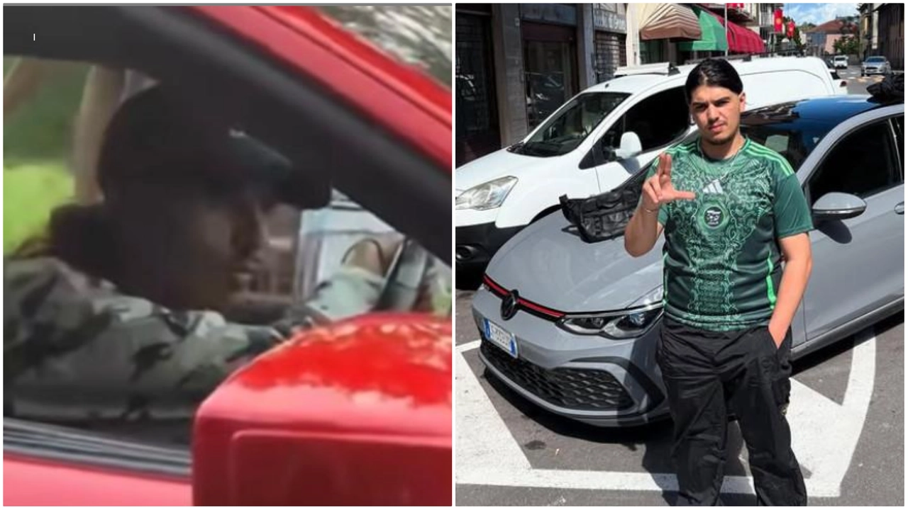 L'arrivo in Ferrari di Baby Gang al Carroponte e l'amico rapper Neza arrestato per gli scontri con gli steward L'arrivo in Ferrari di Baby Gang al Carroponte e l'amico rapper Neza arrestato per gli scontri con gli steward