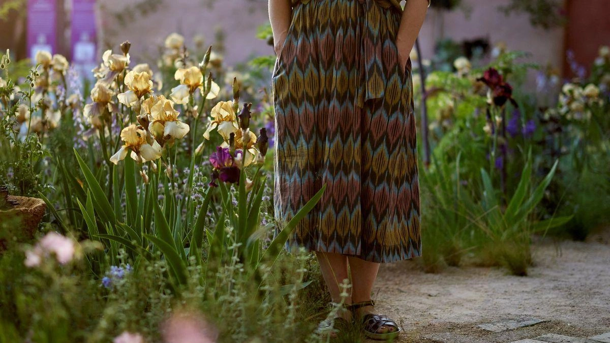 La garden designer britannica Sarah Price