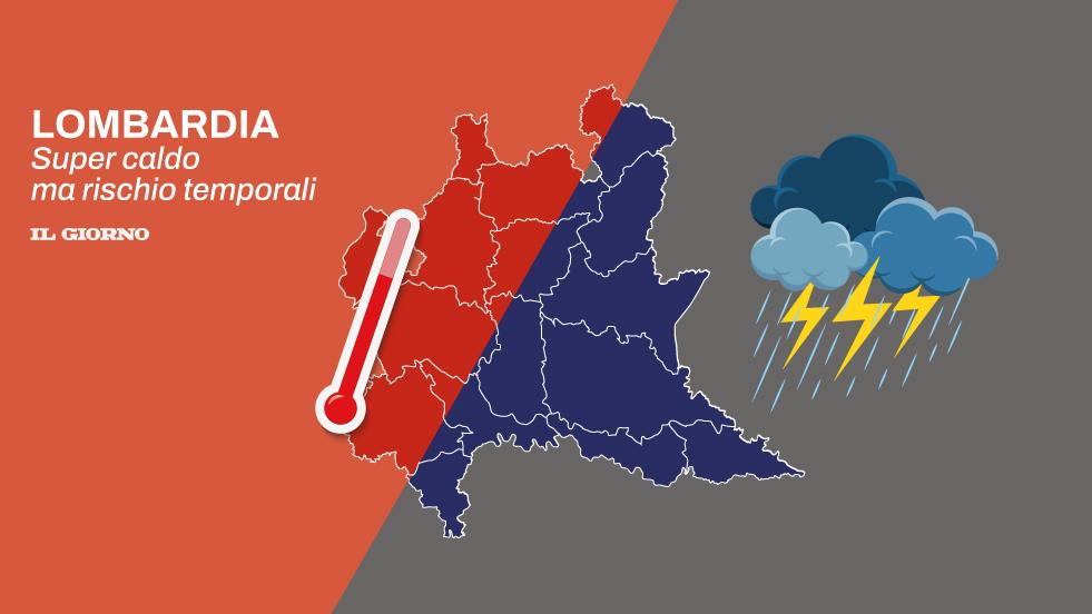 Meteo a Milano e in Lombardia, prima settimana di luglio tra super caldo e violenti temporali Meteo a Milano e in Lombardia, prima settimana di luglio tra super caldo e violenti temporali