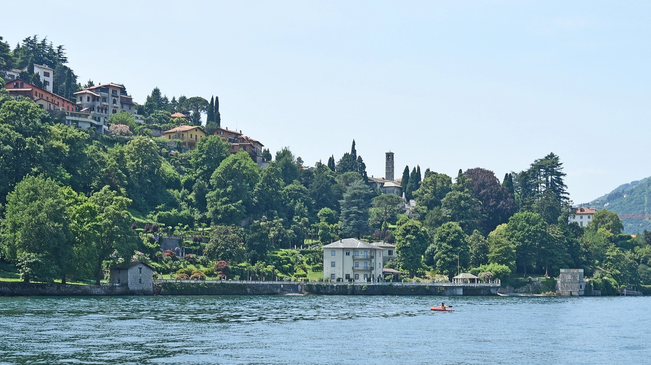 Torno, la zona dove dovrebbe sorgere il resort