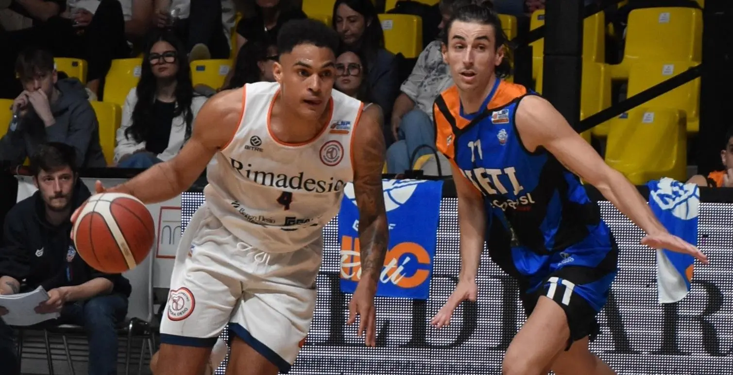 Rimadesio vince gara-1 contro NPC Rieti in Serie B Nazionale