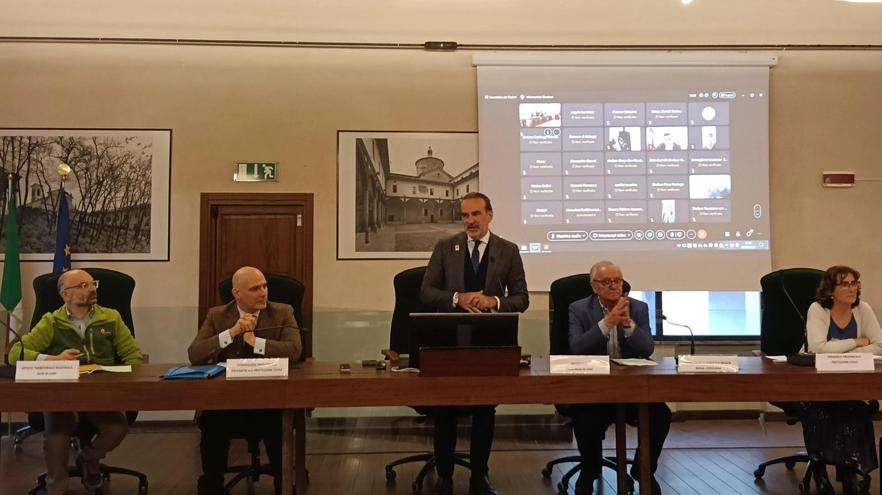 Lodi, presentato ai sindaci il piano provinciale di protezione civile. Per la prima volta un documento che non si limita solo al rischio idraulico.