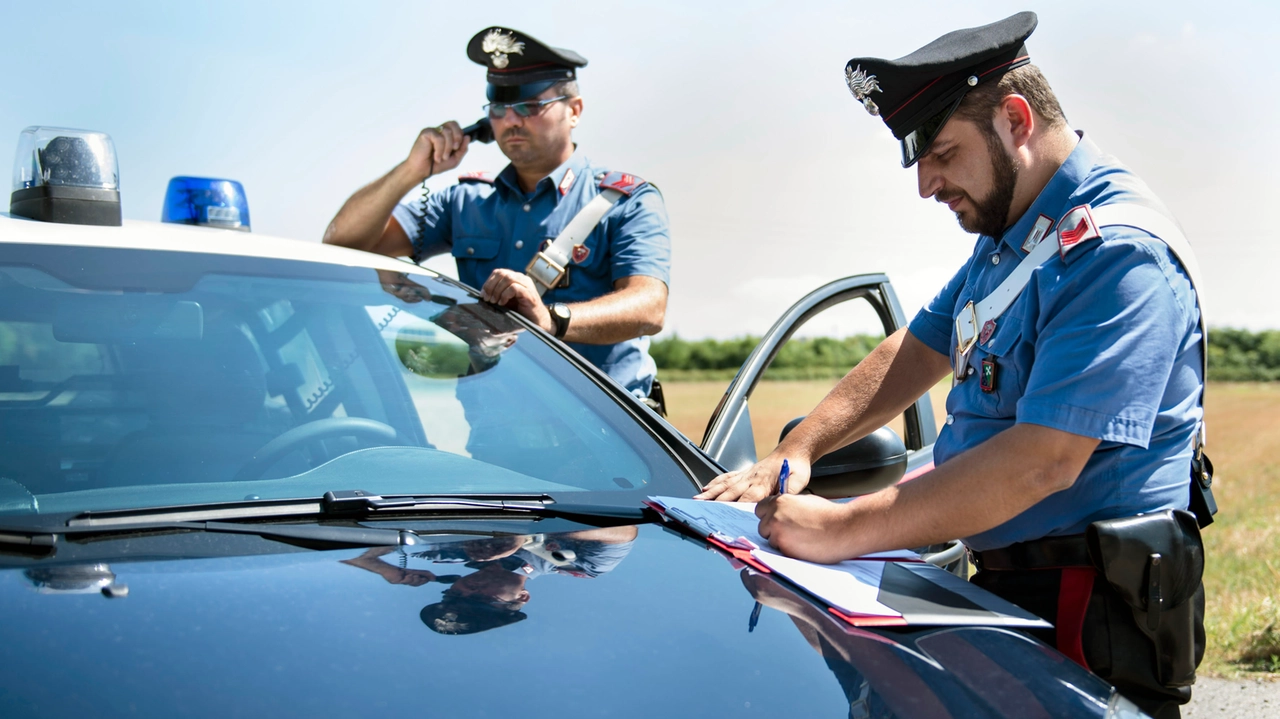 I carabinieri al lavoro (foto di archivio)