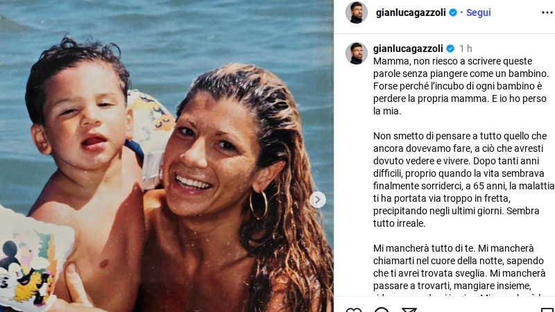 Il post di Gianluca Gazzoli su Instagram Il post di Gianluca Gazzoli su Instagram