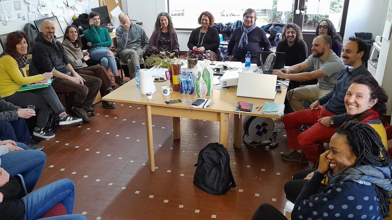 I protagonisti della cooperativa Lotta contro l'emarginazione