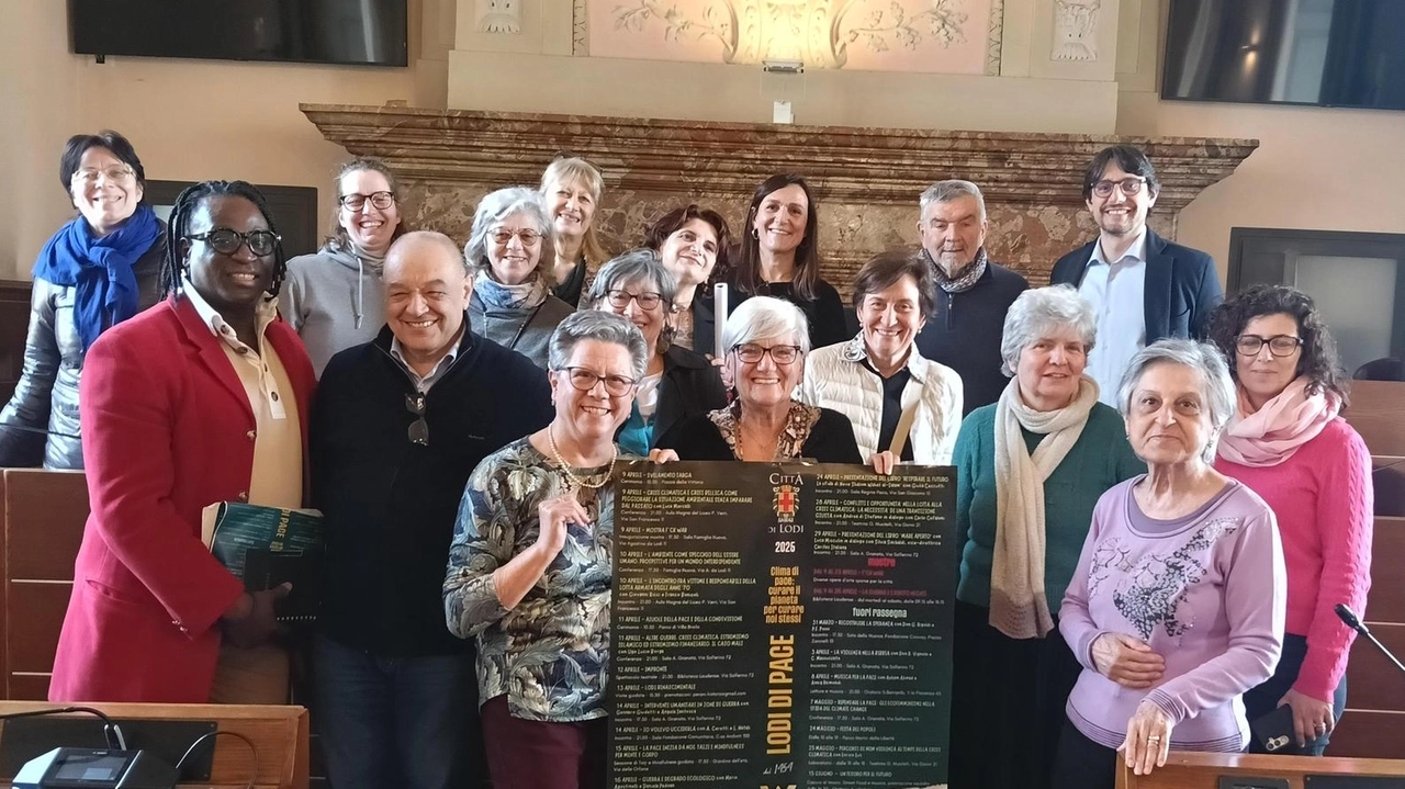 Gli esponenti delle realtà coinvolte nel cartellone che omaggia anche la storica firma siglata a Lodi nel 1454