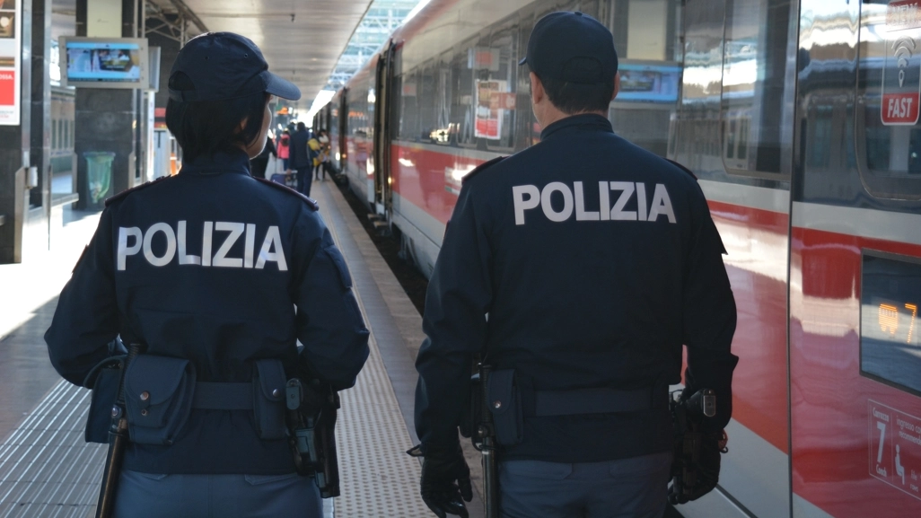La presenza della Polizia ferroviaria si è rivelata provvidenziale La presenza della Polizia ferroviaria si è rivelata provvidenziale
