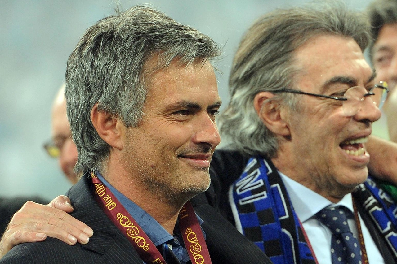 Moratti completa 80 anos, Mourinho