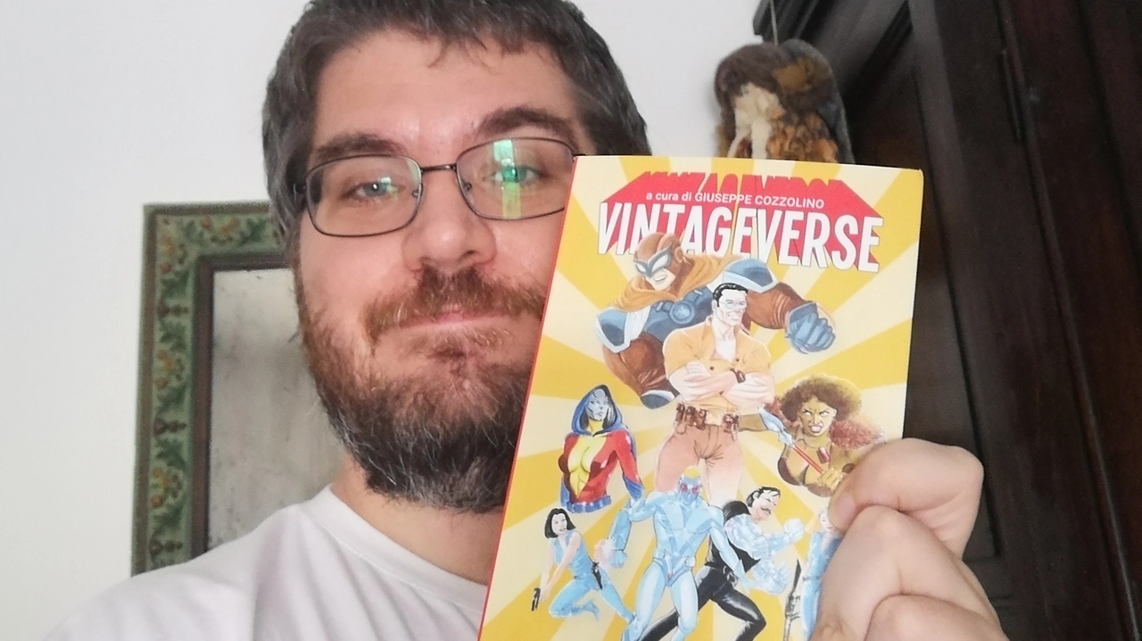 Alessandro Vezzani e un disegno per Vintageverse Alessandro Vezzani e un disegno per Vintageverse