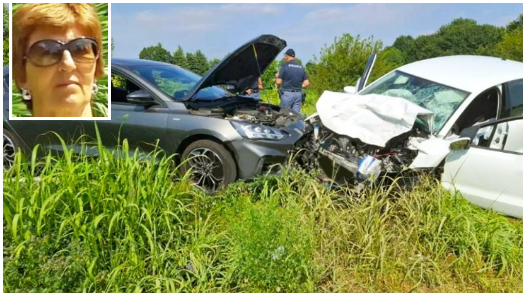 Nicoletta Locatelli (nel riquadro) morta a 54 anni in un incidente nella Bergamasca
