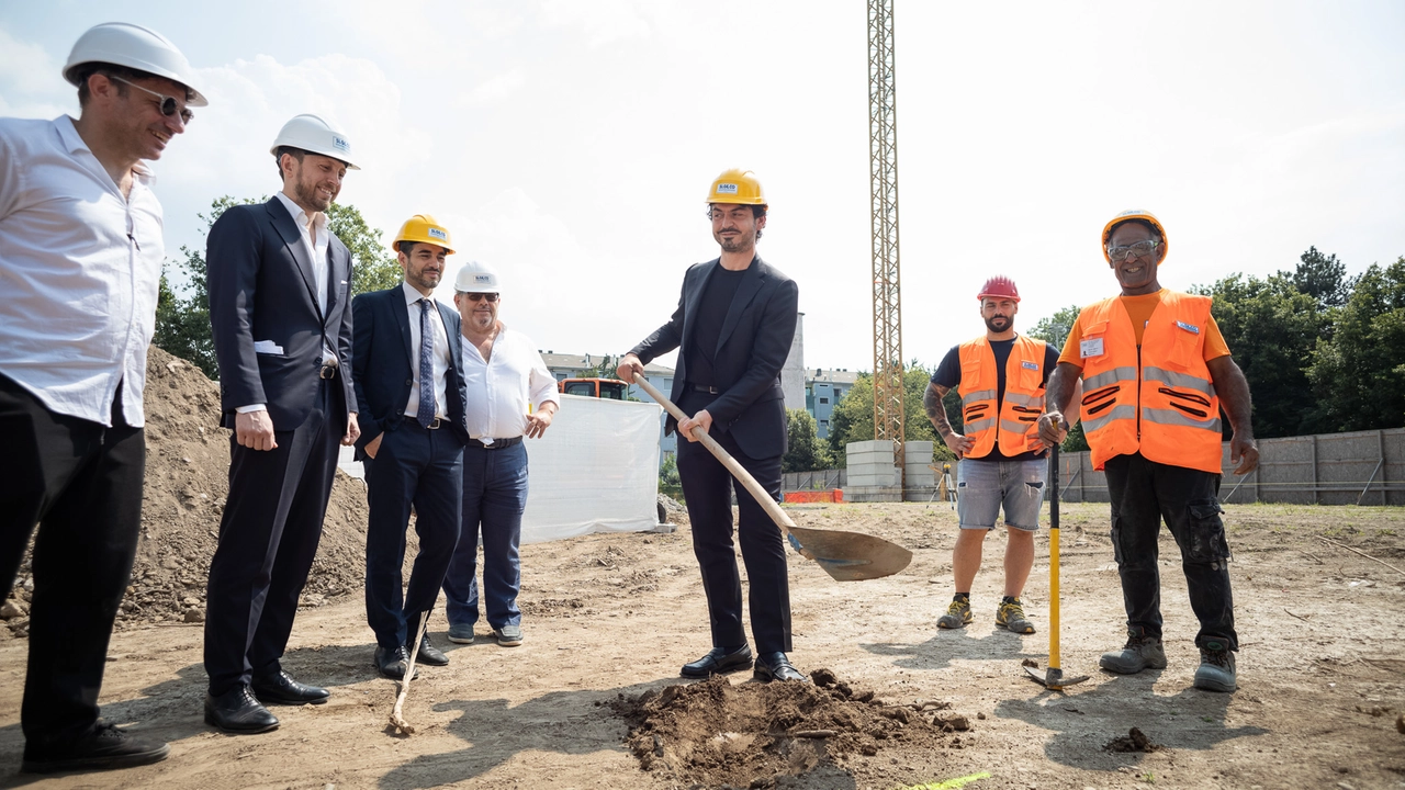 Il primo scavo della Nuova Biblioteca di Lorenteggio in Via Odazio, 18 luglio 2024 Il primo scavo della Nuova Biblioteca di Lorenteggio in Via Odazio, 18 luglio 2024