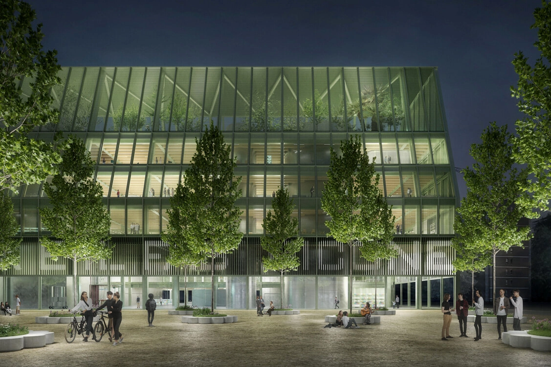 Ecco come si presenterà la Biblioteca europea di Milano che dovrebbe aprire i battenti a metà del 2027