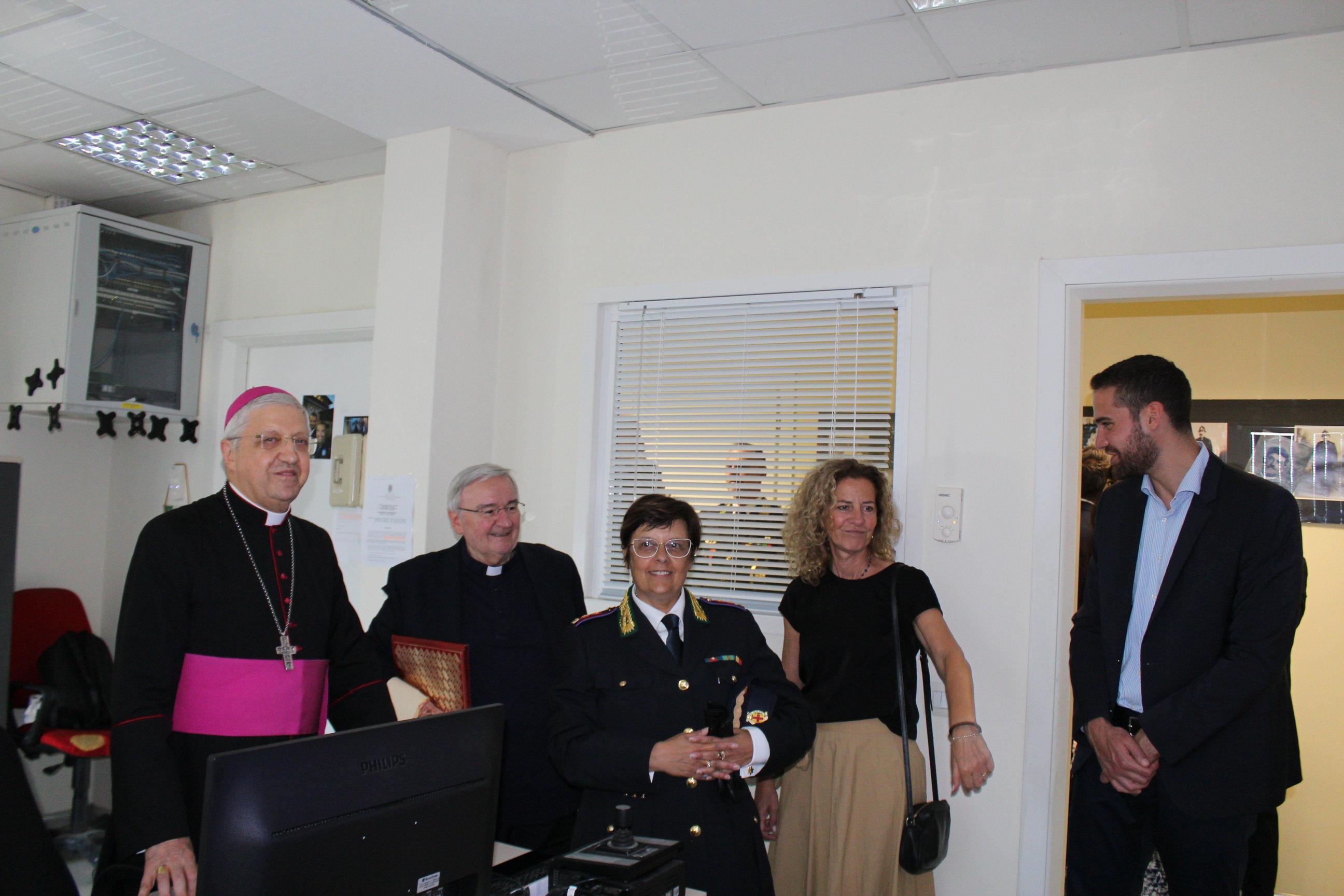 Rinnovati e benedetti i locali della Polizia provinciale Rinnovati e benedetti i locali della Polizia provinciale