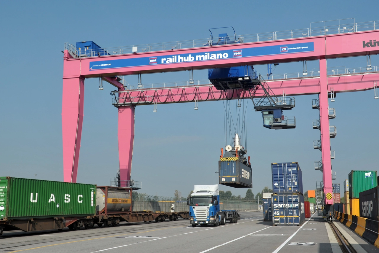 La logistica intermodale Rail Hub a Melzo