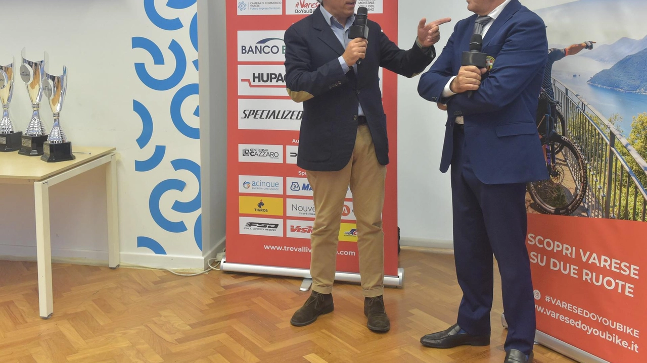 La presentazione della quattro giorni di eventi di ciclismo a Varese e provincia La presentazione della quattro giorni di eventi di ciclismo a Varese e provincia