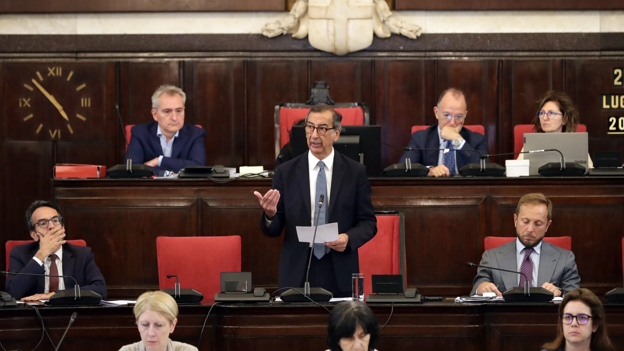 Il sindaco Beppe Sala in Consiglio comunale Il sindaco Beppe Sala in Consiglio comunale